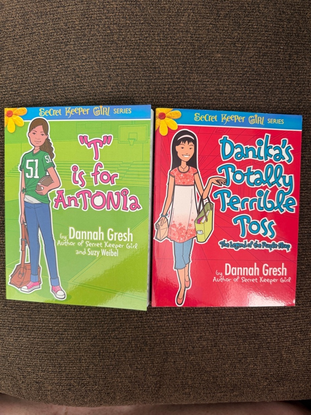 Secret Keeper Girl Book Set - Green & Pink Covers by Dannah Gresh